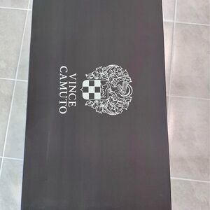 Vince Camuto Elegant Black Heeled Boots